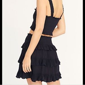 Free People Thalia Skirt in black